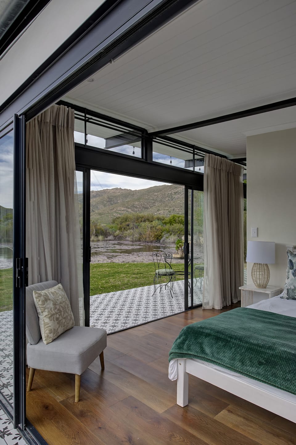 Lily Pond, on a Worcester wine farm, Worcester, Western Cape, South Africa, photo 9 of 10