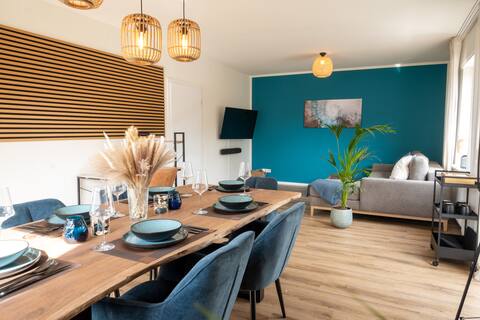 Large apartment for 6 | BBQ | Close to the city