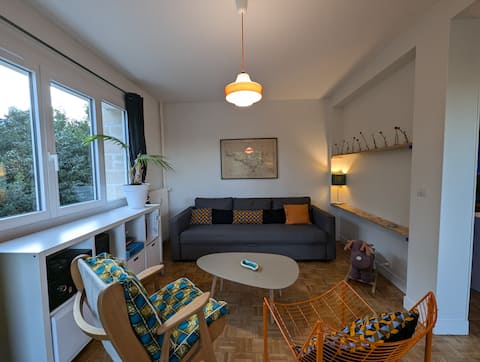 Successful Airbnb property: "Bleu de travail" - 80 m2, quiet and in town in Caen