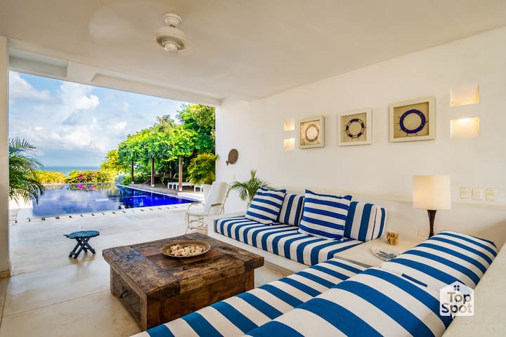 Entire home with 6+ bedrooms in Cartagena - Seaside TopSpot® for 17 @ Exclusive & Idyllic Barú