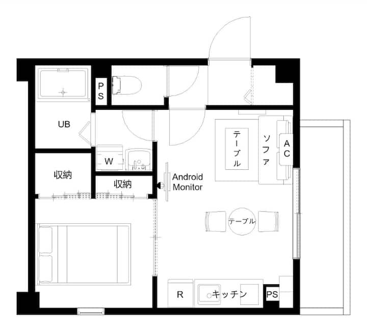 No Elevator/7 Min. Walk To Nearest Sta. /C05 - Japón