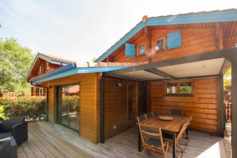 Villas on the forest/ocean dunes