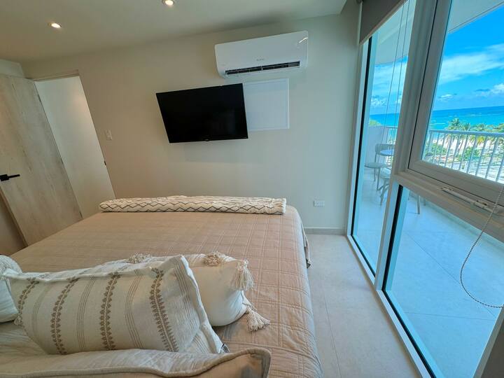 Vistas al mar desde tu cama tamaño king 