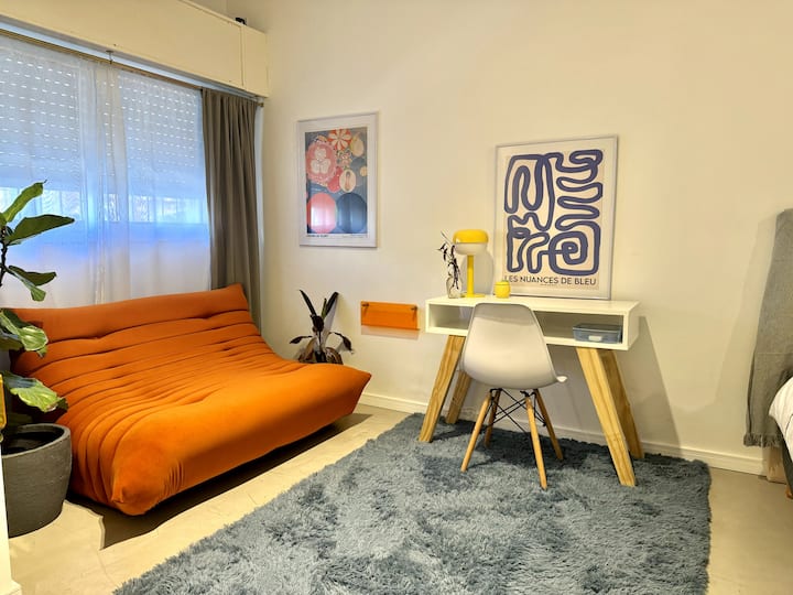 Studio apartment in Palermo near Plaza Serrano