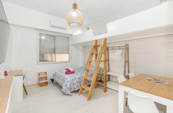 Espacio luminoso y acogedor para toda la familia☺️