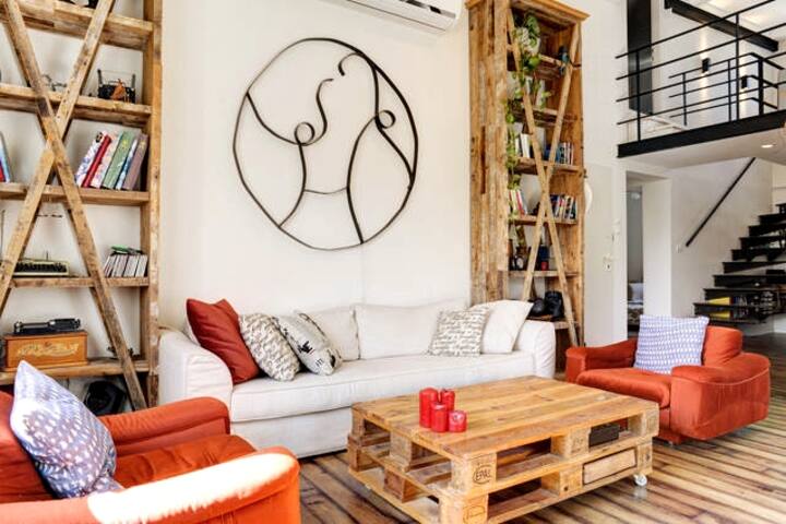 duplex central of tel aviv,near the beach