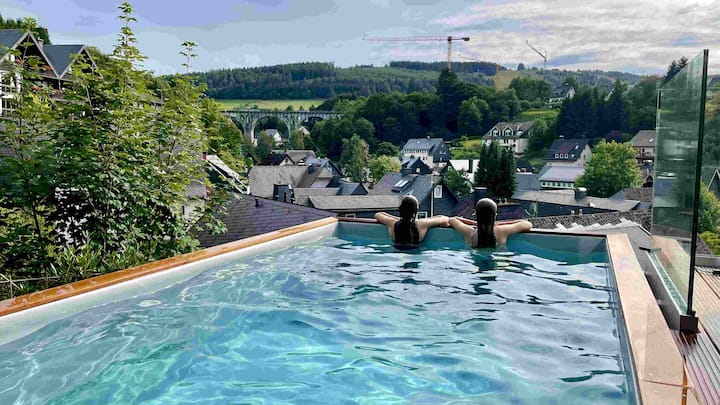 Inge in will-INGE-n, holiday home with sauna and pool
