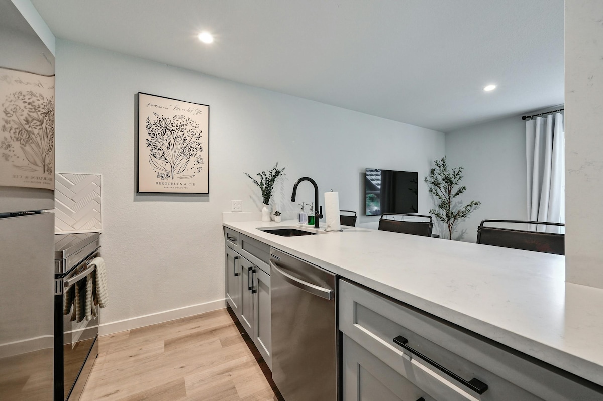 NEW! Walk to Zilker! King Bed!