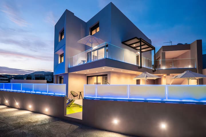 Elixir Villa 7bd 4bd 14pl - 3min Walk To The Beach - Crète