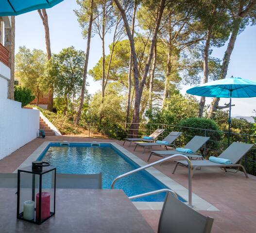 Villa met schitterend zeezicht en zwembad in Pals gallery image 4