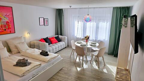 City Garden Studio #1 in the center + parking