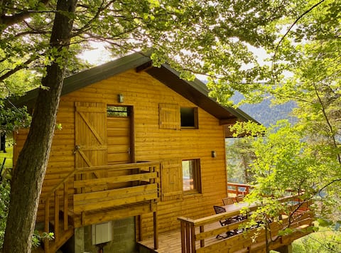 Chalet with panoramic views of the Vercors