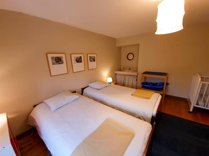 La chambres des enfants ou 2 adultes