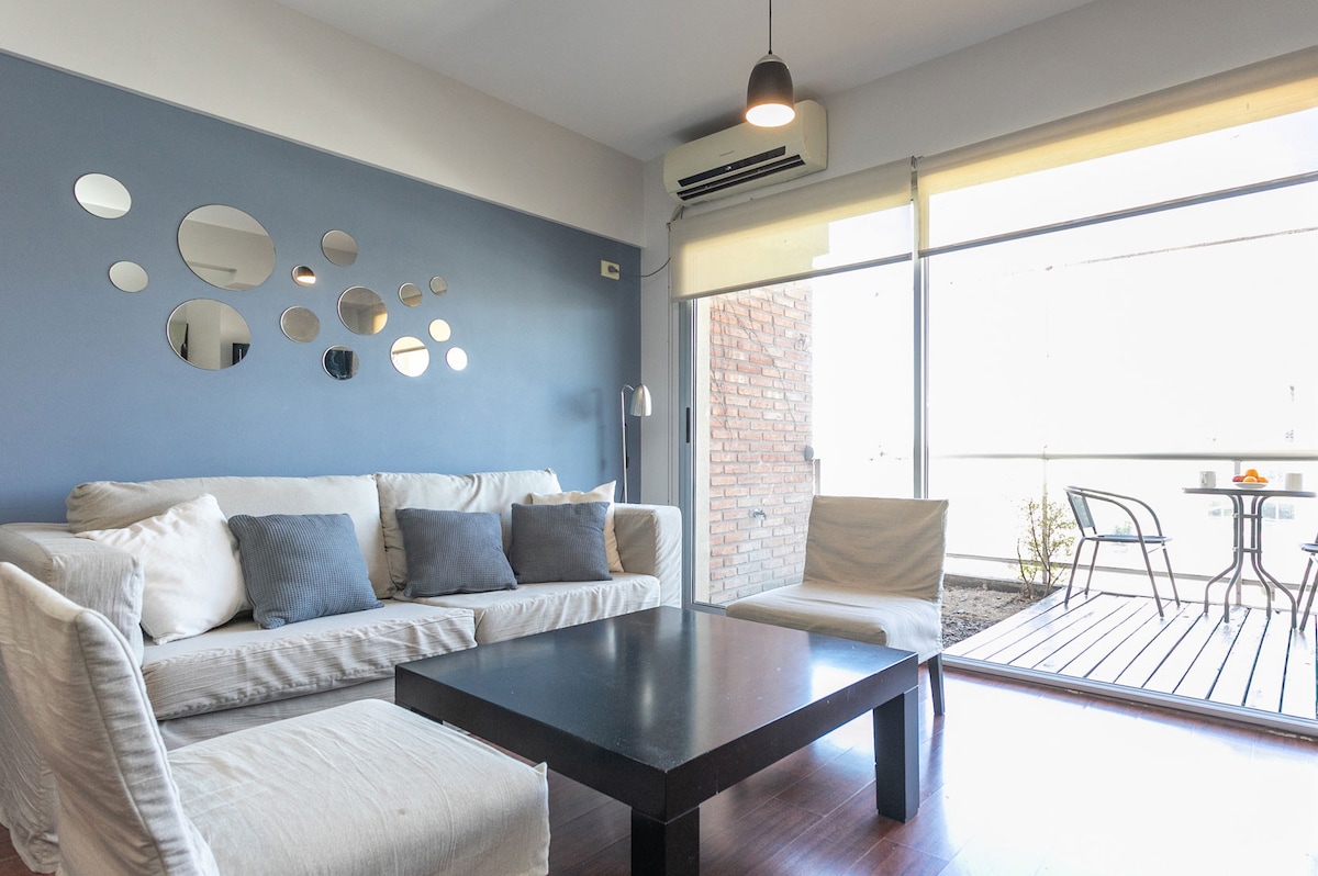 Departamento de 3 ambientes con 2 dormitorios en Colegiales