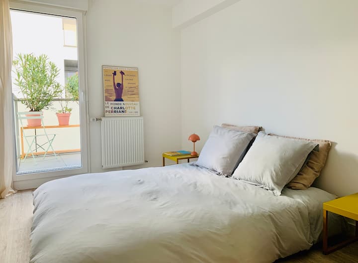 Habitación 2 con cama doble