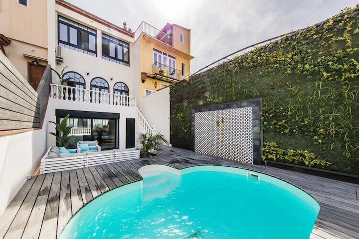 The House With Pool And Terrace! - Barcelona