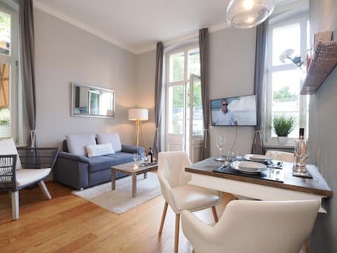 Beliebte Airbnb-Anzeige: terrace apartment "Strandläufer" - Villa Frisia in Heringsdorf