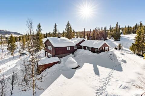 Large family cabin at Synnfjell