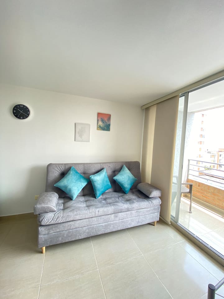 Apartaestudio Central Y Exclusivo Conjunto Cerrado - Ibagué