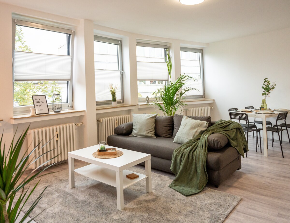 Top Airbnb: Central Location | 5 People | Parking in Stadtkern