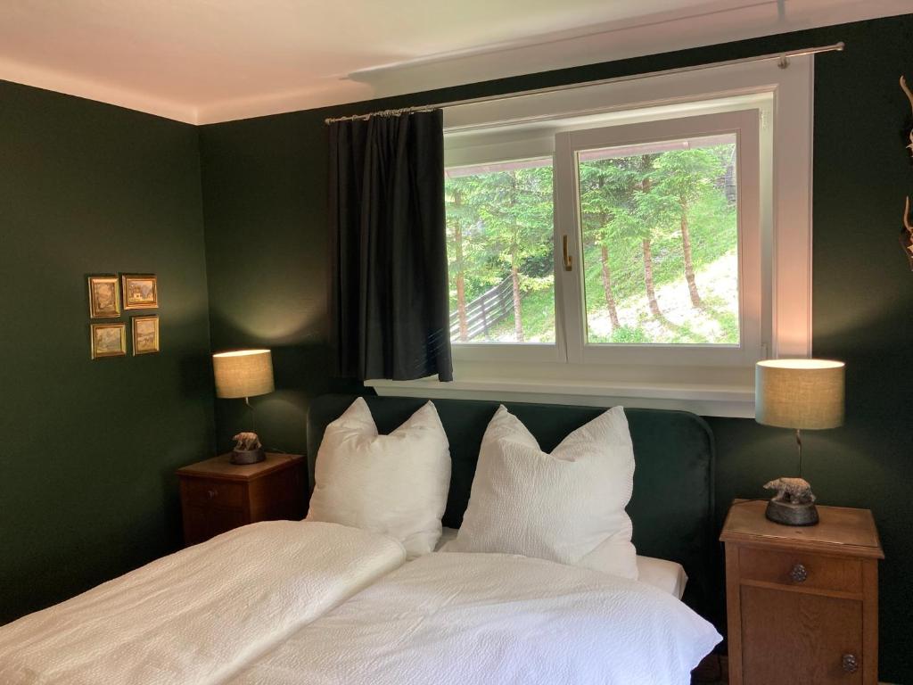 Მწვანე საძინებელი Dachmaisonette Sophie & Max-ში