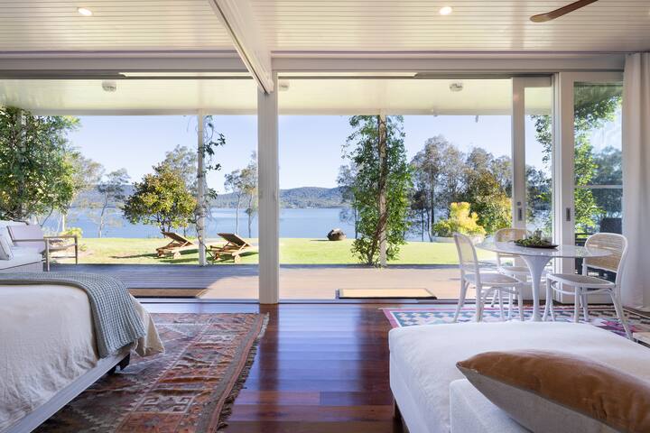 Whole Lakefront Farm+Tents The Moorings Lakehouse gallery image 2