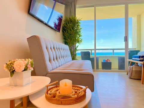 Top Airbnb: Cancun Hotel Zone with ocean View *605 in Zona Hotelera