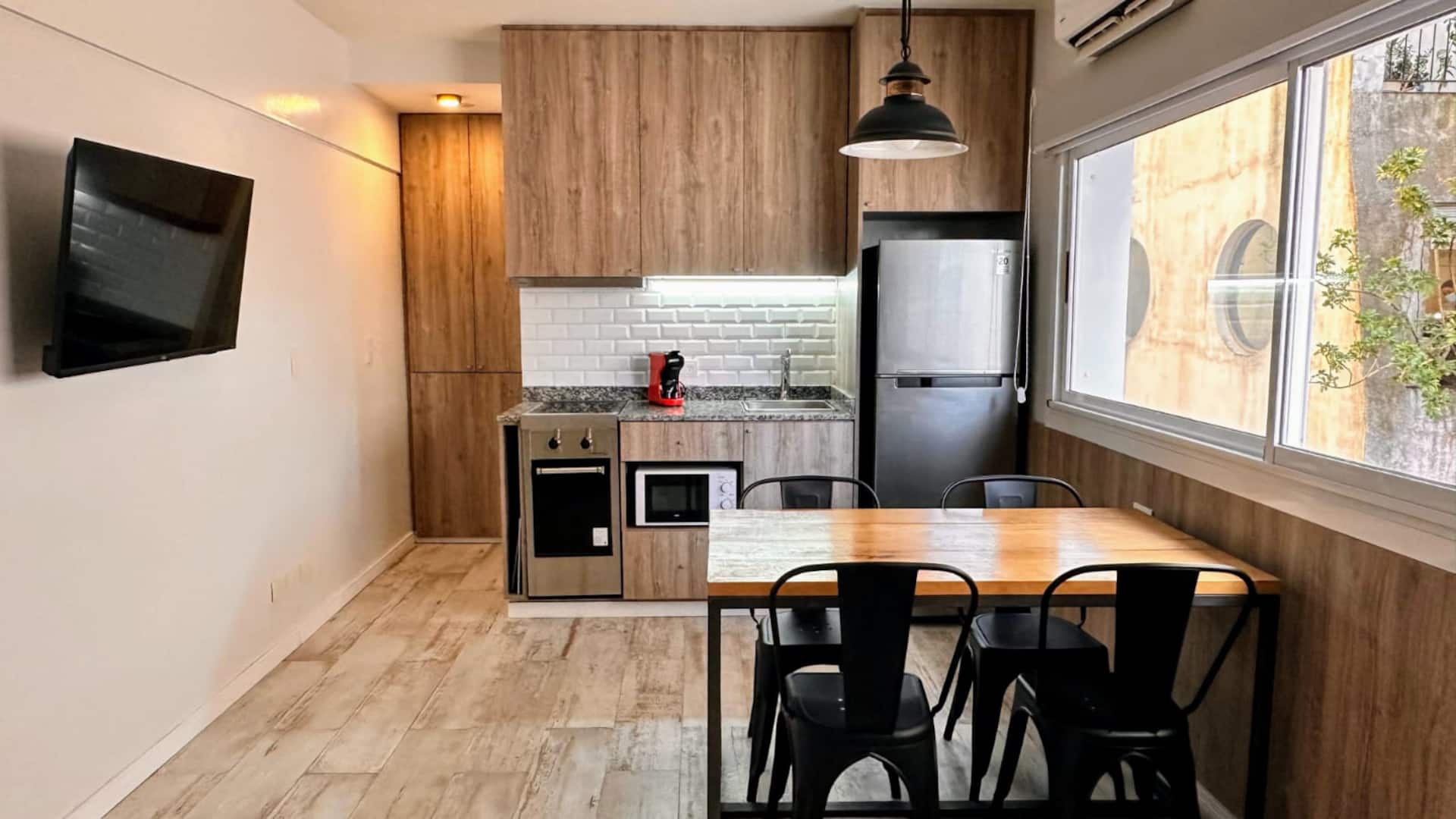 Kitnet em Recoleta com segurança 24 horas