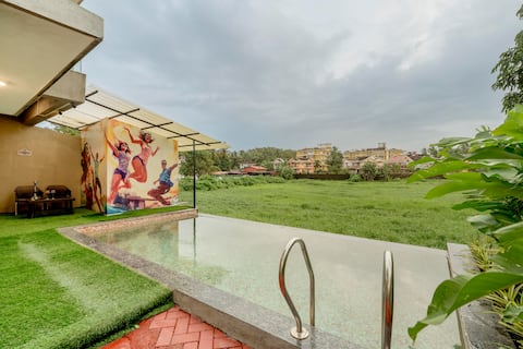 Unplug by the Sea-4BHK I 300 MTS to Benaulim Beach