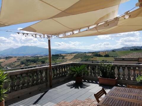 Offida terrace