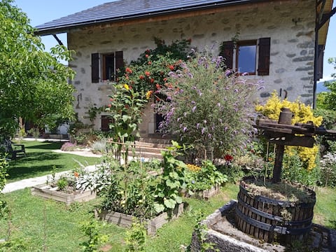 Family home with beautiful garden