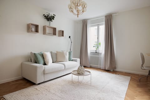 Suburban flat near Friends Arena