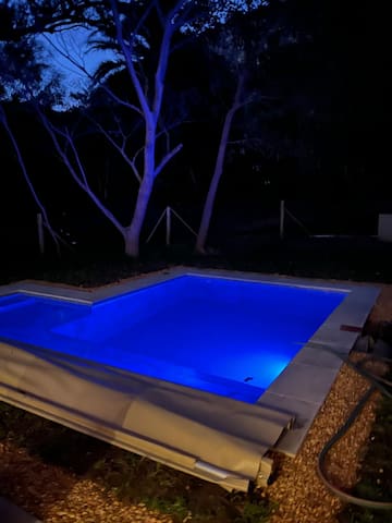 Peaceful family home with pool alongside stream gallery image 3