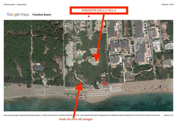 Villetta con Vista Wonderful pineta villa seafront gallery image 2