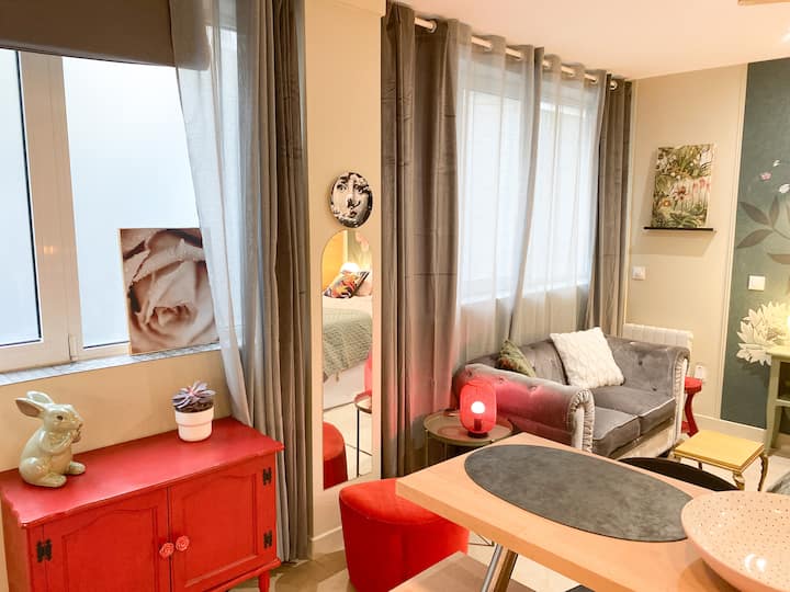 Studio Chic Et Romantique - Lyon
