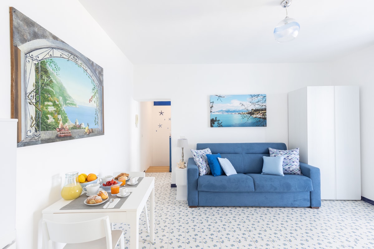Popular Airbnb listing: Sea Front Terrace Apartment -Marina Grande in Sorrento