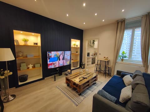 Airbnb performant: Le Bacchus – Reims hypercenter à Reims