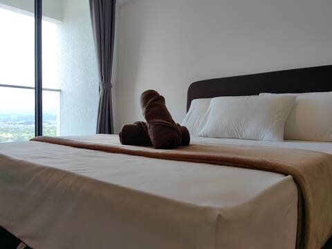 High Floor|SunsetView|Balcony K Avenue 2-3Pax