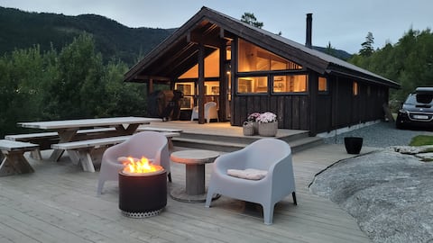 Cottage overlooking the fjord