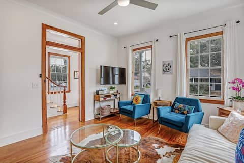 Successful Airbnb property: Walk to Downtown | Historic Home | BBQ | Bikes in South Carolina