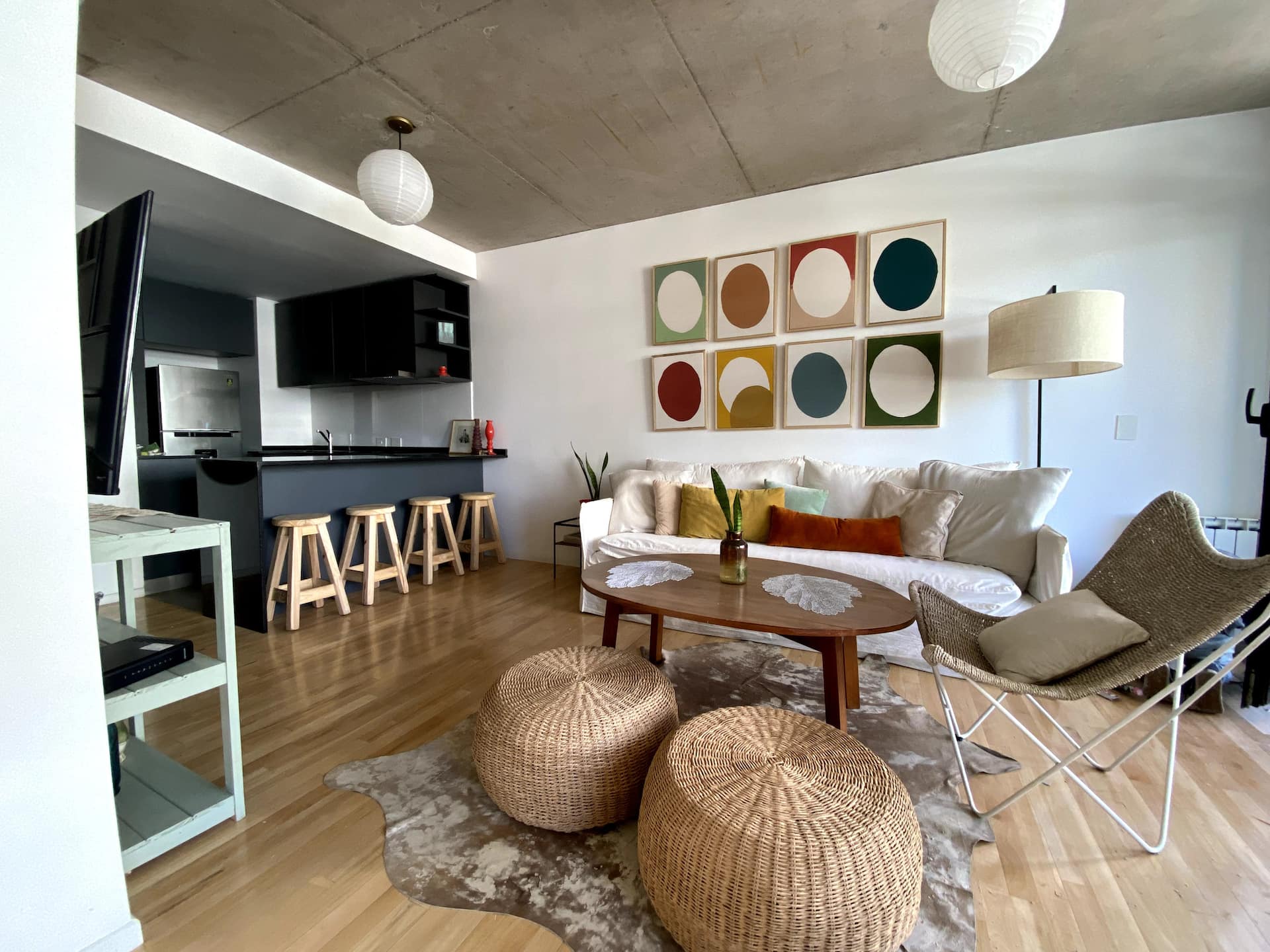 Apartamento mobiliado tipo kitnet em Palermo