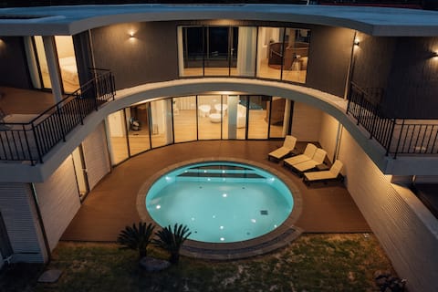 Private Luxury Pool Villa in Jeju | Hot Tub