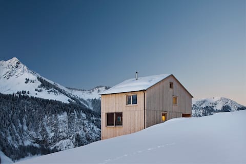 Ski chalet in the Great Walser Valley