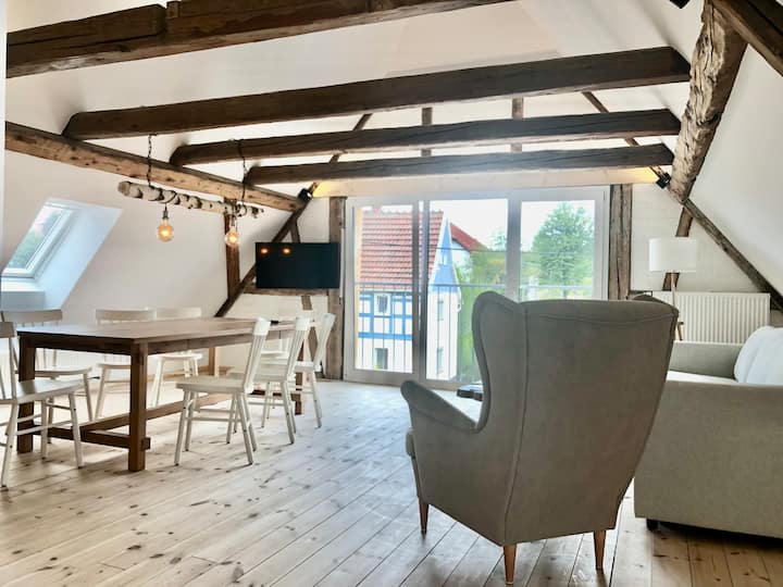 Schöna Urlaub - "Das Spitze" apartment.