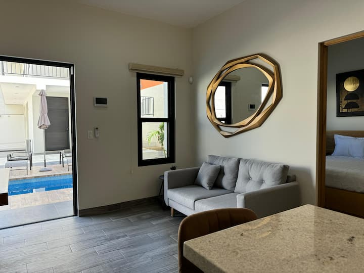 Apartamento Céntrico Con Alberca - La Paz