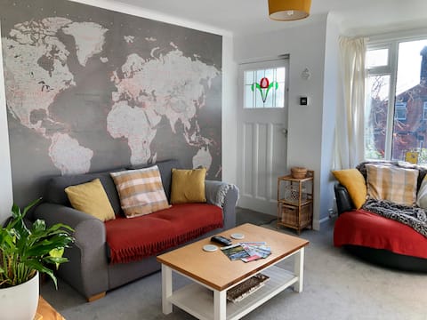 Top performing Airbnb: Headingley ‘Bees & Roses’ House in Headingley & Hyde Park