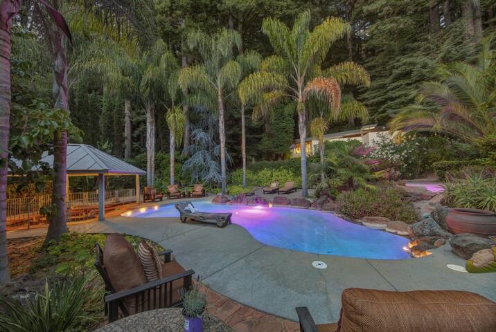 [New Special] Modern Redwood Retreat with pool gallery image 4