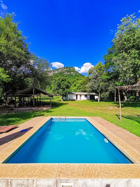 Casa con vista al cerro Hu