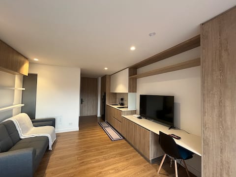 Successful Airbnb property: Cozy and modern studio apartment in Teusaquillo