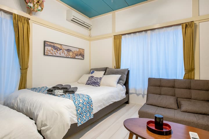 Asakusa/2min Bus Stop/Cozy room/Free Wi-Fi#cnt201 - Airbnb